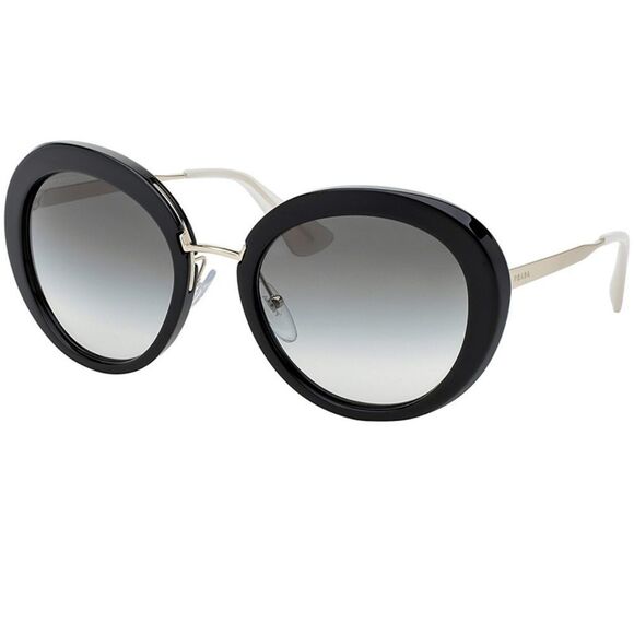 **SOLD*Prada Sunglasses Black w/Grey Gradient Lens - Picture 1 of 7